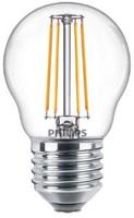 Philips LED kogel E27 4,3-40W 2700K filament helder - LED3749