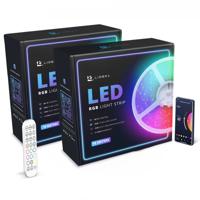 Lideka LED Verlichting Strips - 25 Meter - 10 + 15 - met Afstandsbediening - Gaming accesoires - thumbnail