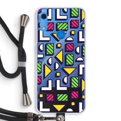 8-bit N°4: Huawei Y6s Transparant Hoesje met koord