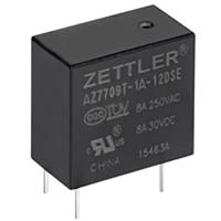 Zettler Electronics Zettler electronics Printrelais 12 V/DC 5 A 1x NO 1 stuk(s)