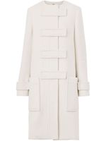 Burberry duffle-coat en laine - Blanc