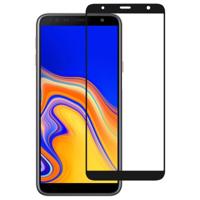 Volledige lijm volledige cover Screen Protector gehard glas film voor Galaxy J6 PLUS & J4 +
