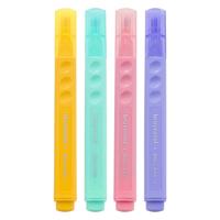 Bruynzeel markeerstiften set pastel 4 kleuren