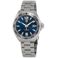 Tag Heuer Formule 1 herenhorloge met blauwe wijzerplaat van roestvrij staal WAZ1118.BA0875