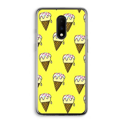 Isjes: OnePlus 7 Transparant Hoesje