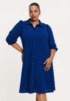 Yoek Jurk ajour MARE | Indigo | Maat 46/48