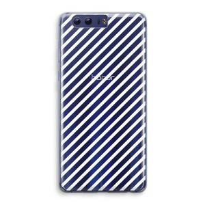 Strepen zwart-wit: Honor 9 Transparant Hoesje