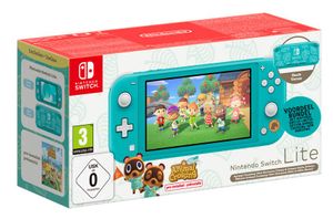 Nintendo Switch Lite Animal Crossing: New Horizons Timmy & Tommy Aloha Edition draagbare game console 14 cm (5.5") 32 GB Touchscreen Wifi Turkoois