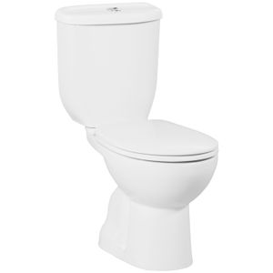 Toiletpot Staand BWS Sedef Met Bidet Onder Aansluiting Wit