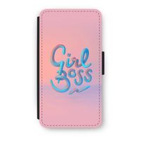 Girl boss: iPhone XS Flip Hoesje