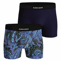 Bjorn Borg Boxershort premium cotton 2-pack blauw