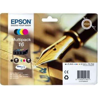 EPSON 16-pencartridge - zwart en drie kleuren - 14,7 ml