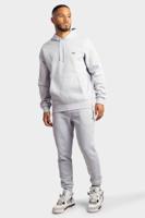 Lacoste Hooded Trainingspak Heren Grijs - Maat XS - Kleur: Grijs | Soccerfanshop - thumbnail