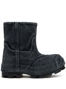 Diesel bottines Chelsea D-Hammer Md en jean - Noir