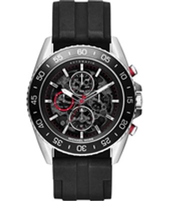 Horlogeband Michael Kors MK9013 Silicoon Zwart 24mm