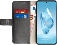 Just in Case Wallet OnePlus 12R Book Case Zwart