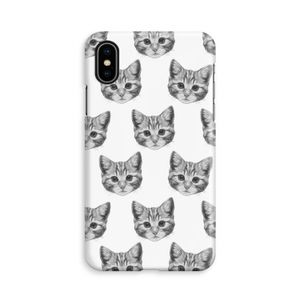 Kitten: iPhone X Volledig Geprint Hoesje