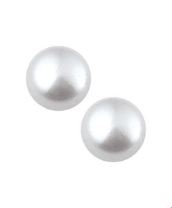 TFT Oorknoppen Synth. Parel Zilver Glanzend