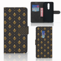 Nokia 3.1 Plus Telefoon Hoesje Franse Lelie - thumbnail