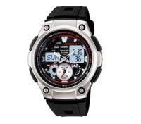 Horlogeband Casio AQ-190 / 10331223 Kunststof/Plastic Zwart
