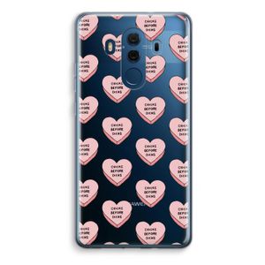 Chicks before dicks: Huawei Mate 10 Pro Transparant Hoesje