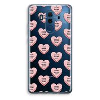 Chicks before dicks: Huawei Mate 10 Pro Transparant Hoesje