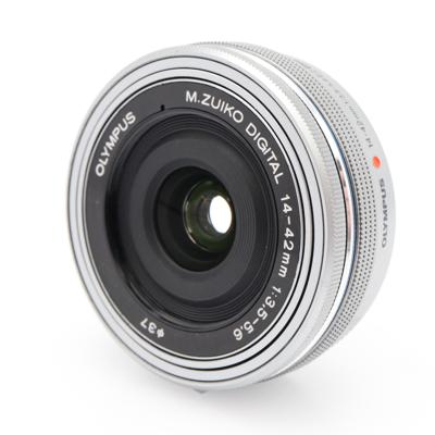 Olympus M.Zuiko Digital ED 14-42mm f/3.5-5.6 EZ zilver occasion