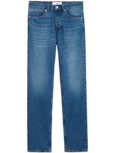AMI Paris jean à coupe droite - Bleu