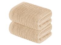 LIVARNO home 2 Gastendoekjes (Beige)