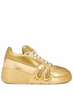 Giuseppe Zanotti baskets Talon - Jaune