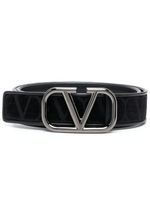 Valentino Garavani ceinture à détail VLOGO Signature - Noir