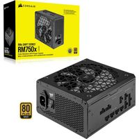 Corsair RM750x Shift 750W voeding 1x 12VHPWR, 3x 6+2-pin PCIe, Kabel-management