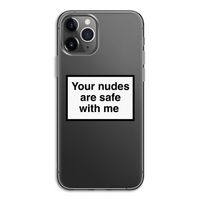 Safe with me: iPhone 11 Pro Transparant Hoesje