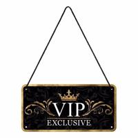 Nostalgic Art - VIP exclusive- Metalen Wandbord - 20x10 cm - Mancave