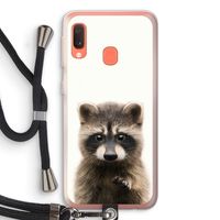 Rocco: Samsung Galaxy A20e Transparant Hoesje met koord
