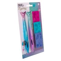 Canenco Create it! mermaid bodymarkers met 3 sjablonen Canenco Create it! mermaid bodymarkers met 3 sjablonen