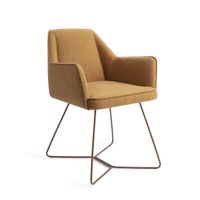 Jesper Home Eetkamerstoel 'Tome' Beehive Rose, kleur Masai Giraffe