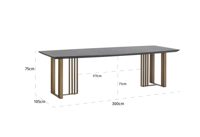 Alexander Jones Eettafel Maverick