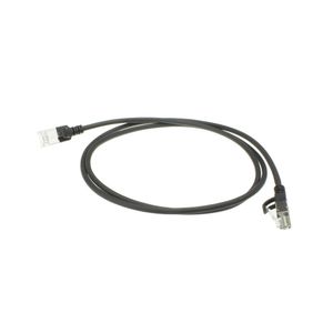 ACT Connectivity LSZH U/FTP CAT6A datacenter slimline patchkabel snagless met RJ45 connectoren kabel 10 meter