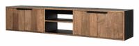 DTP Home Hangend TV-meubel 'Cosmo' Teakhout, 205cm