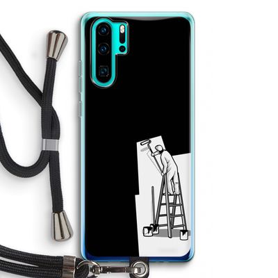 Musketon Painter: Huawei P30 Pro Transparant Hoesje met koord