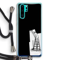 Musketon Painter: Huawei P30 Pro Transparant Hoesje met koord