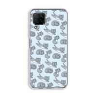 Poezen: Huawei P40 Lite Transparant Hoesje