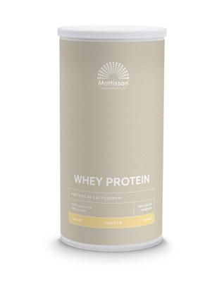 Mattisson Sport wei whey proteine concentraat vanille