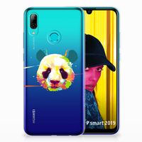 Huawei P Smart 2019 Telefoonhoesje met Naam Panda Color - thumbnail