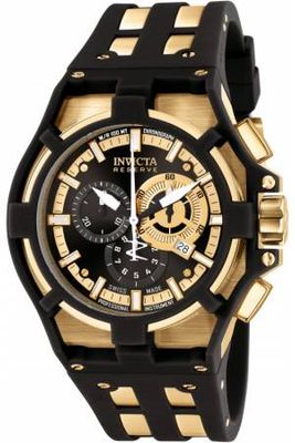Horlogeband Invicta 0639 / 0639-01 Silicoon Zwart