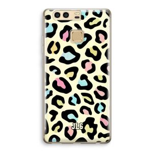 Leopard pattern: Huawei P9 Transparant Hoesje