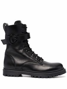 Moncler Enfant bottines Carinne à lacets - Noir