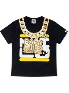 A BATHING APE® t-shirt Baby Milo Bling - Noir