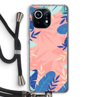Tropisch: Xiaomi Mi 11 Transparant Hoesje met koord